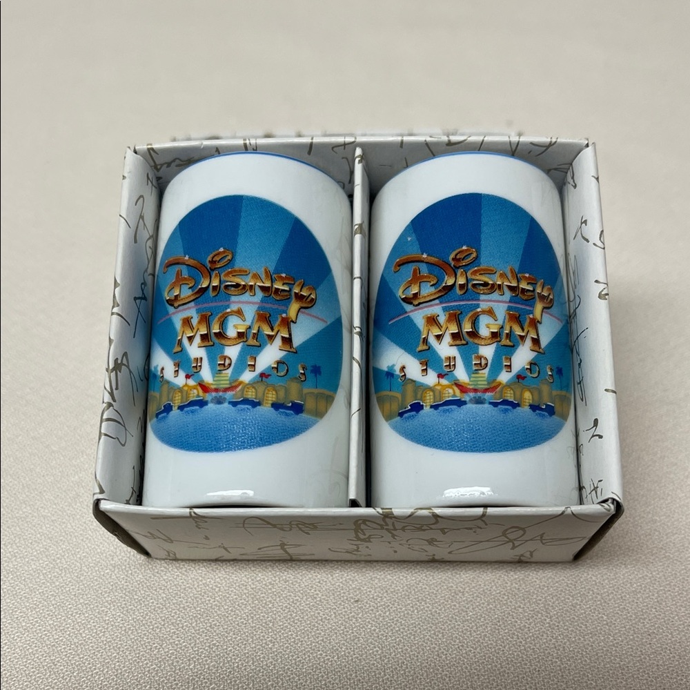 Disney MGM Studios Salt and Pepper Shakers Vintage